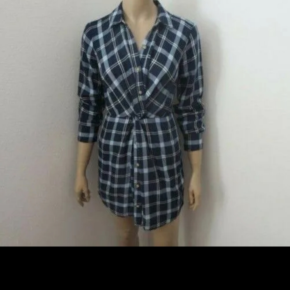 ABERCROMBIE PLAID DRESS